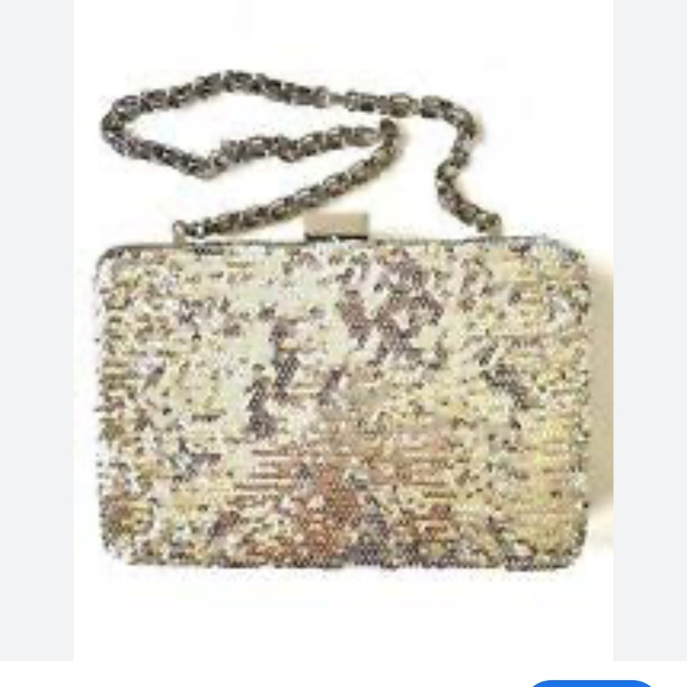 NWOT Gold sequins! Evening bag.